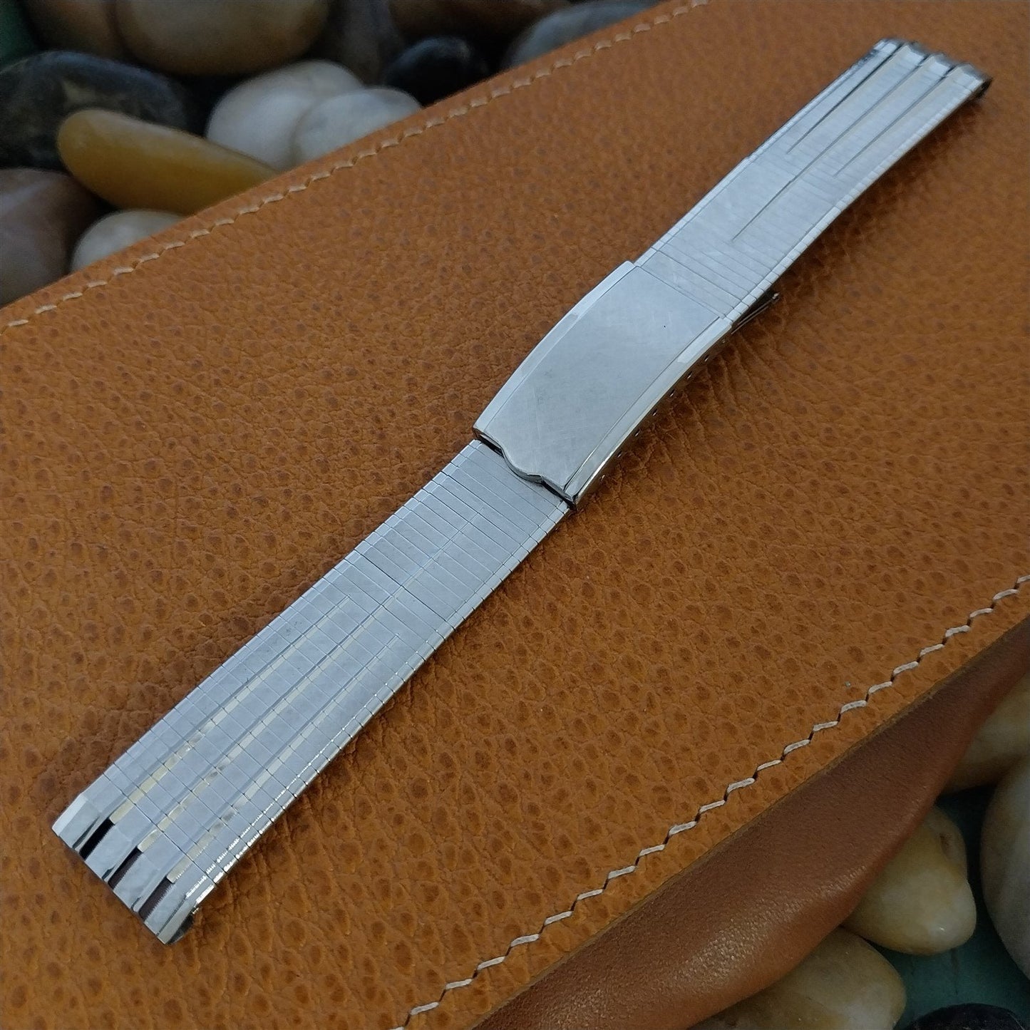 Vintage 17.2mm Stainless Steel MCM Classic Eton Unused nos 1960s Watch Band