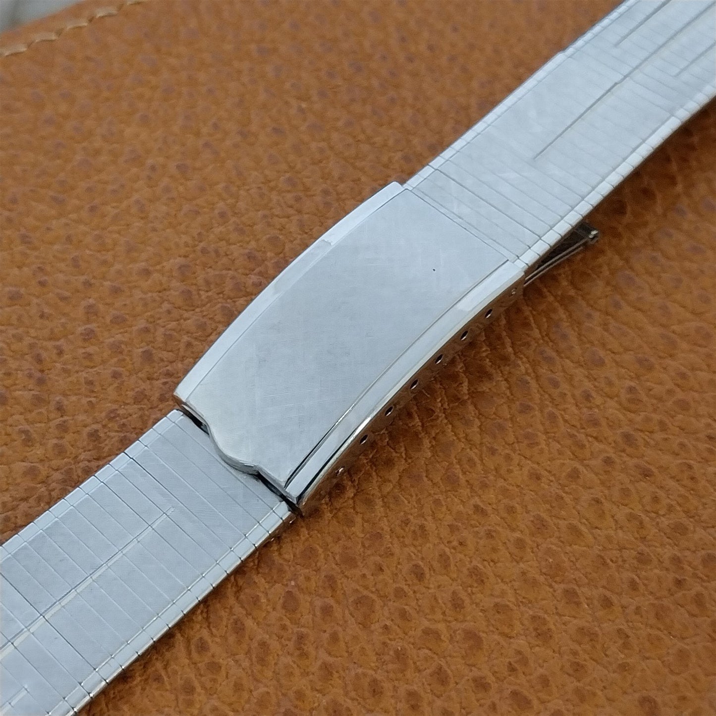 Vintage 17.2mm Stainless Steel MCM Classic Eton Unused nos 1960s Watch Band