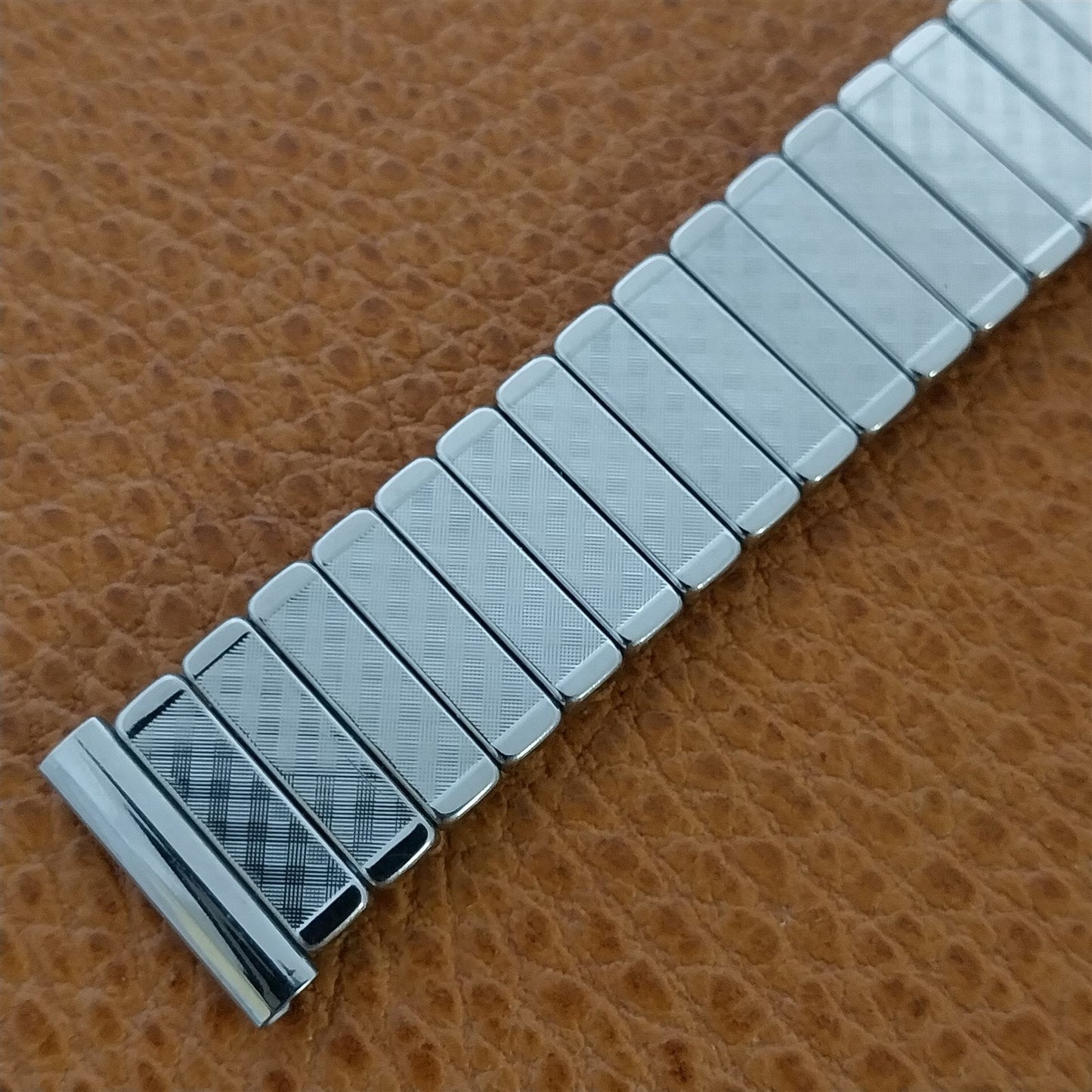 Eton USA 17.2mm 17mm 16mm Stainless Steel Expansion nos 1950s Vintage Watch Band