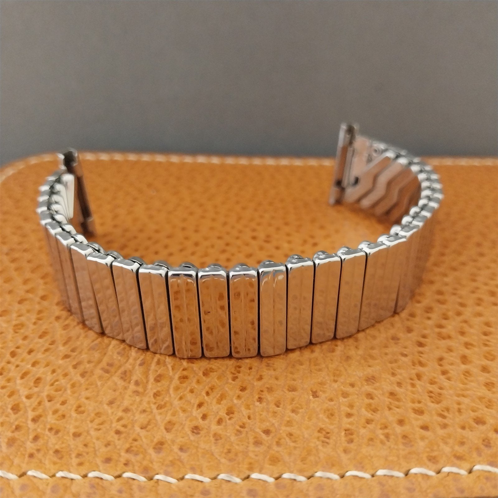 Vintage 1950s Eton 19mm 18mm 16mm Stainless Steel Classic Stretch Watch Band