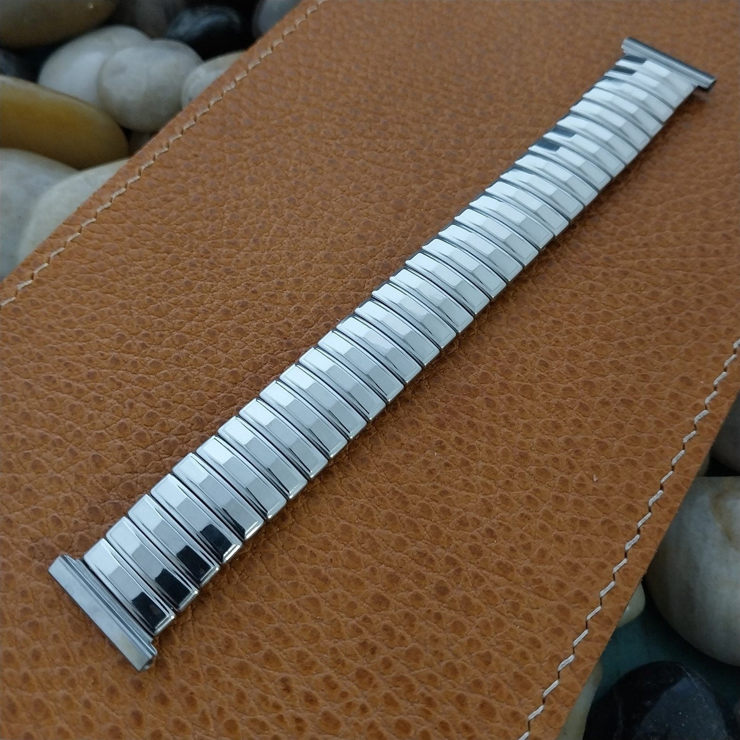 16mm 18mm 19mm Eton Stainless Steel Expansion 1950s Unused Vintage Watch Band