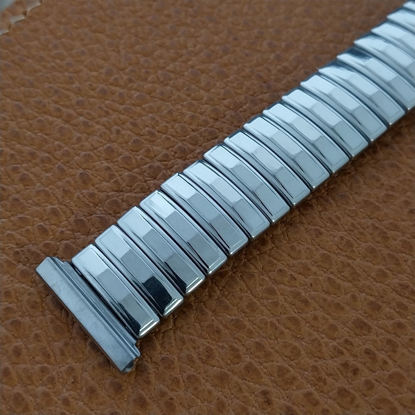 16mm 18mm 19mm Eton Stainless Steel Expansion 1950s Unused Vintage Watch Band