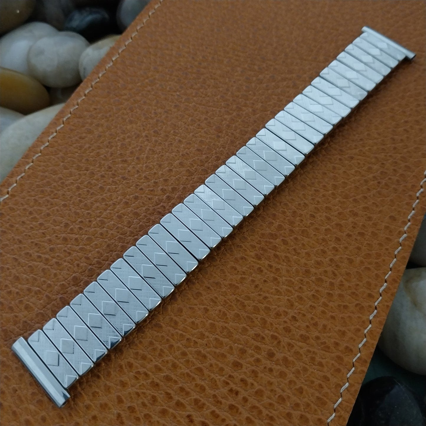 1950s Eton Stainless Steel Expansion 16mm 18mm 19mm Vintage Unused Watch Band