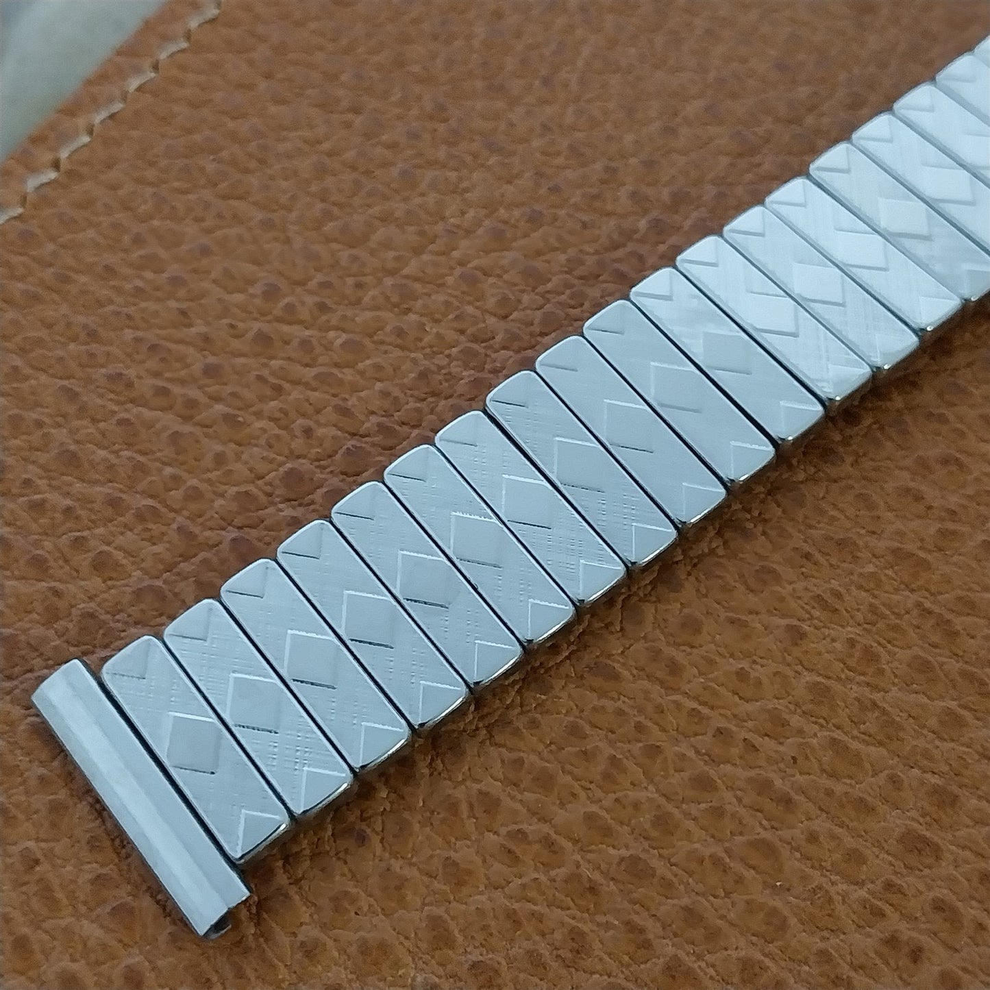 1950s Eton Stainless Steel Expansion 16mm 18mm 19mm Vintage Unused Watch Band