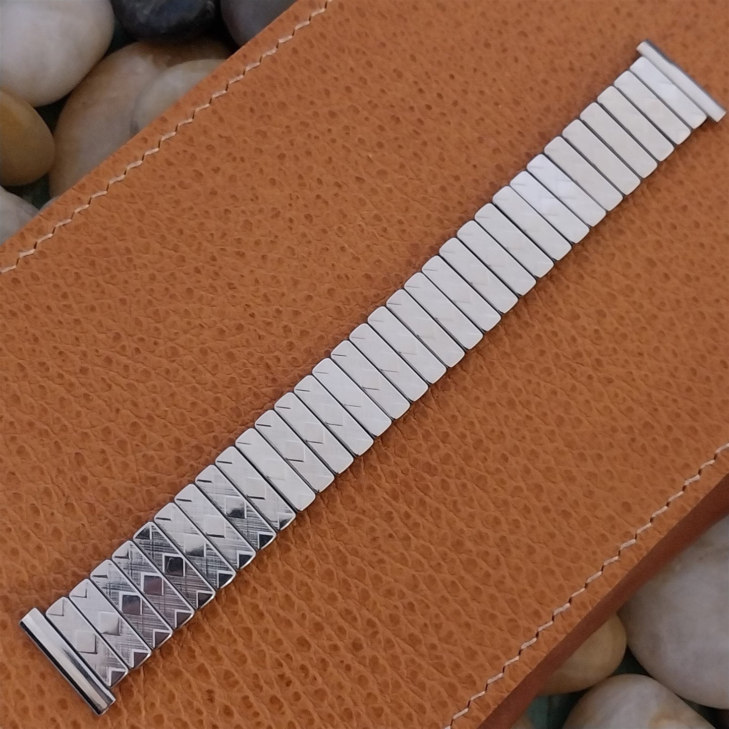 1950s Eton Stainless Steel Expansion 16mm 18mm 19mm Vintage Unused Watch Band