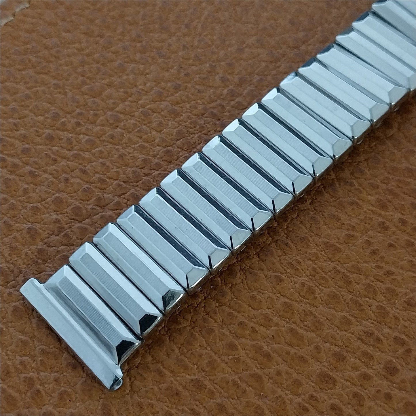 1950s Eton USA Stainless Steel Expansion nos Vintage Watch Band 16mm-19mm