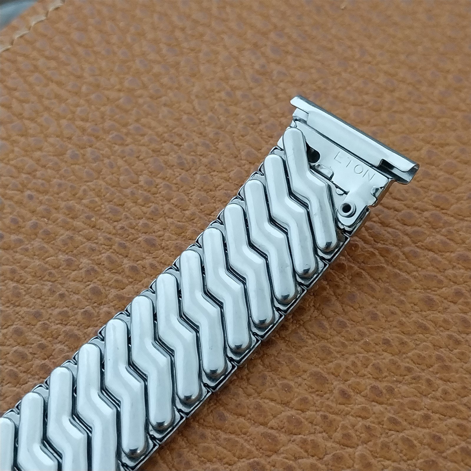 Vintage 1950s Eton USA Stainless Steel Expansion nos Unused Watch Band 16mm-19mm