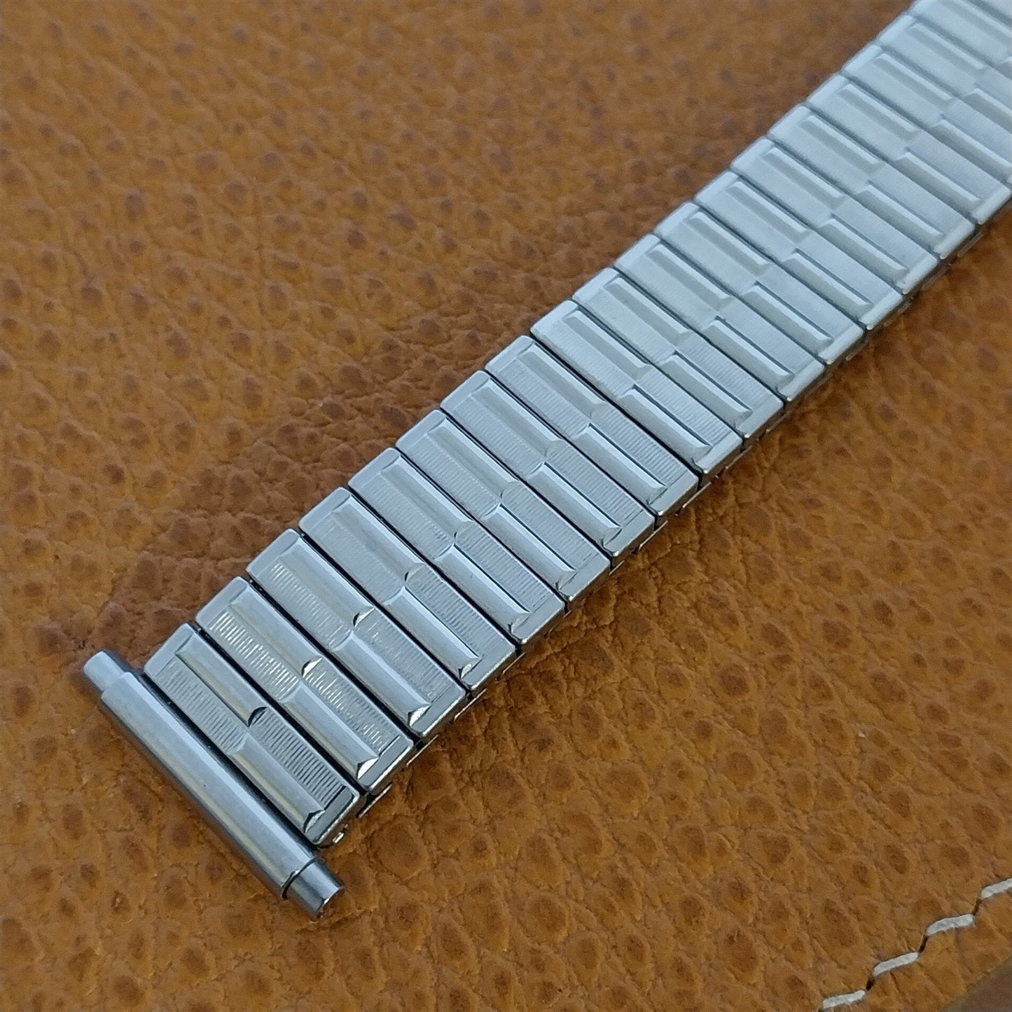 1970s Bear Flex Japan Stainless Steel Stretch 16mm 18mm 20mm Vintage Watch Band