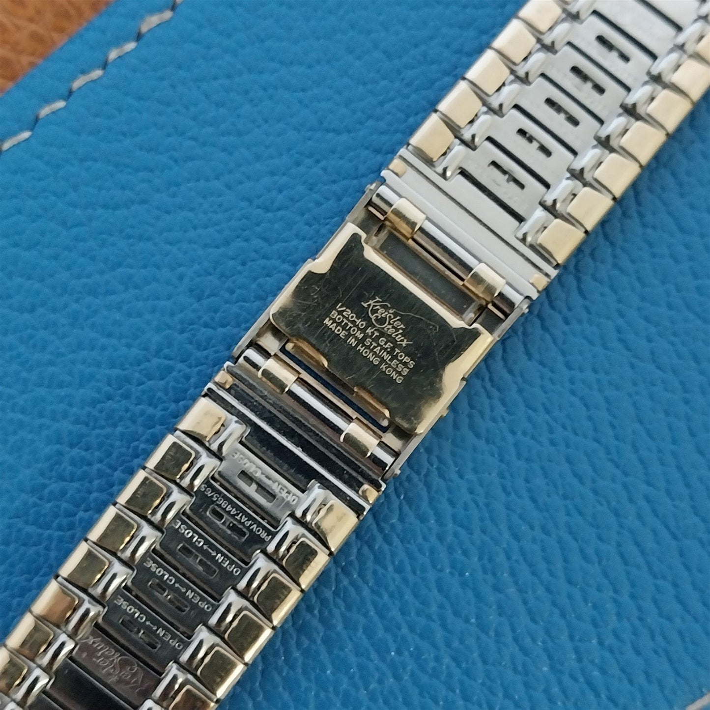 17.2mm Kreisler Stelux 10k Gold-Filled nos Unused 1960s Vintage Watch Band