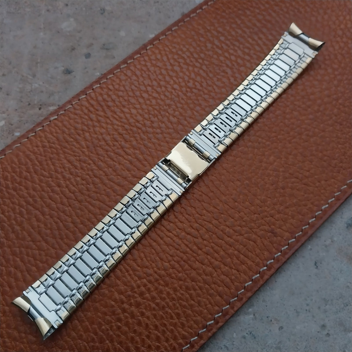Vintage 17.2mm Kreisler Stelux Gold-Filled Unused NOS 1960s Watch Band