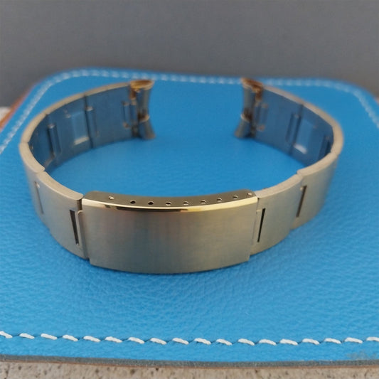 18mm 19mm Kreisler Stelux Gold-Tone 1970s Unused Vintage Watch Band