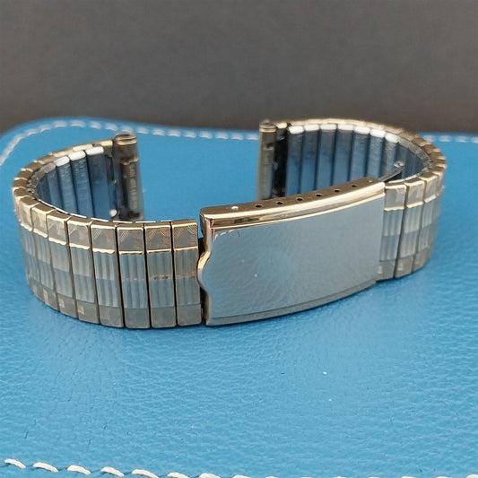 19mm 18mm 17mm Kreisler Gold rgp Expansion Deployant 1960s Vintage Watch Band