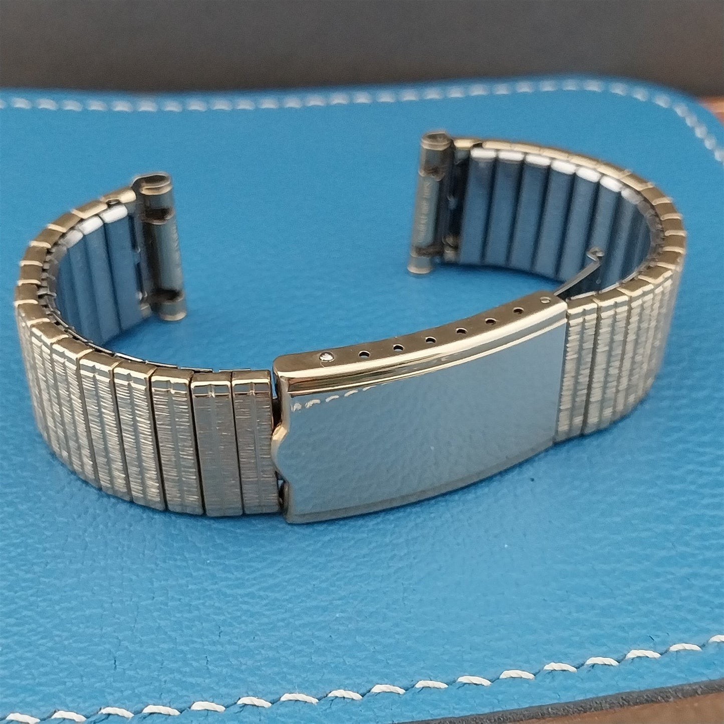 19mm 18mm 17mm Kreisler Gold rgp Expansion Deployant 1960s Vintage Watch Band