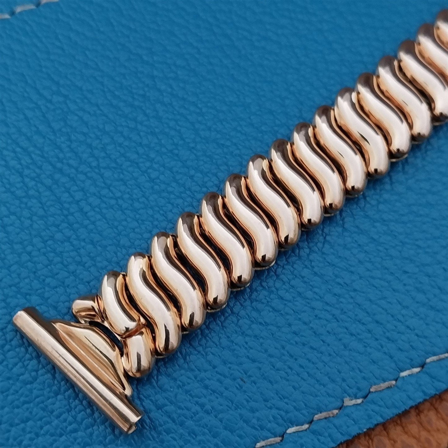 10K Rose Gold-Filled USA Made Speidel Phoenix 1946 nos Unused Vintage Watch Band