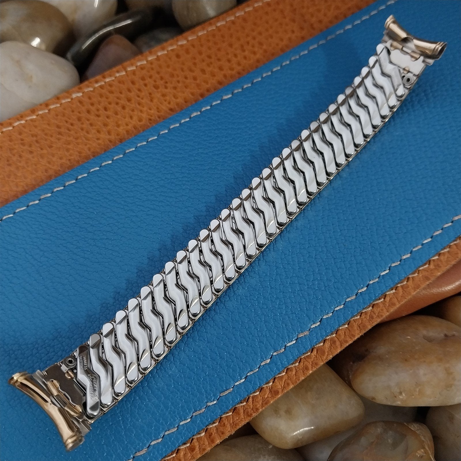 Vintage Kreisler 19mm 18mm 17mm Yellow Gold-Filled Unused nos 1950s Watch Band