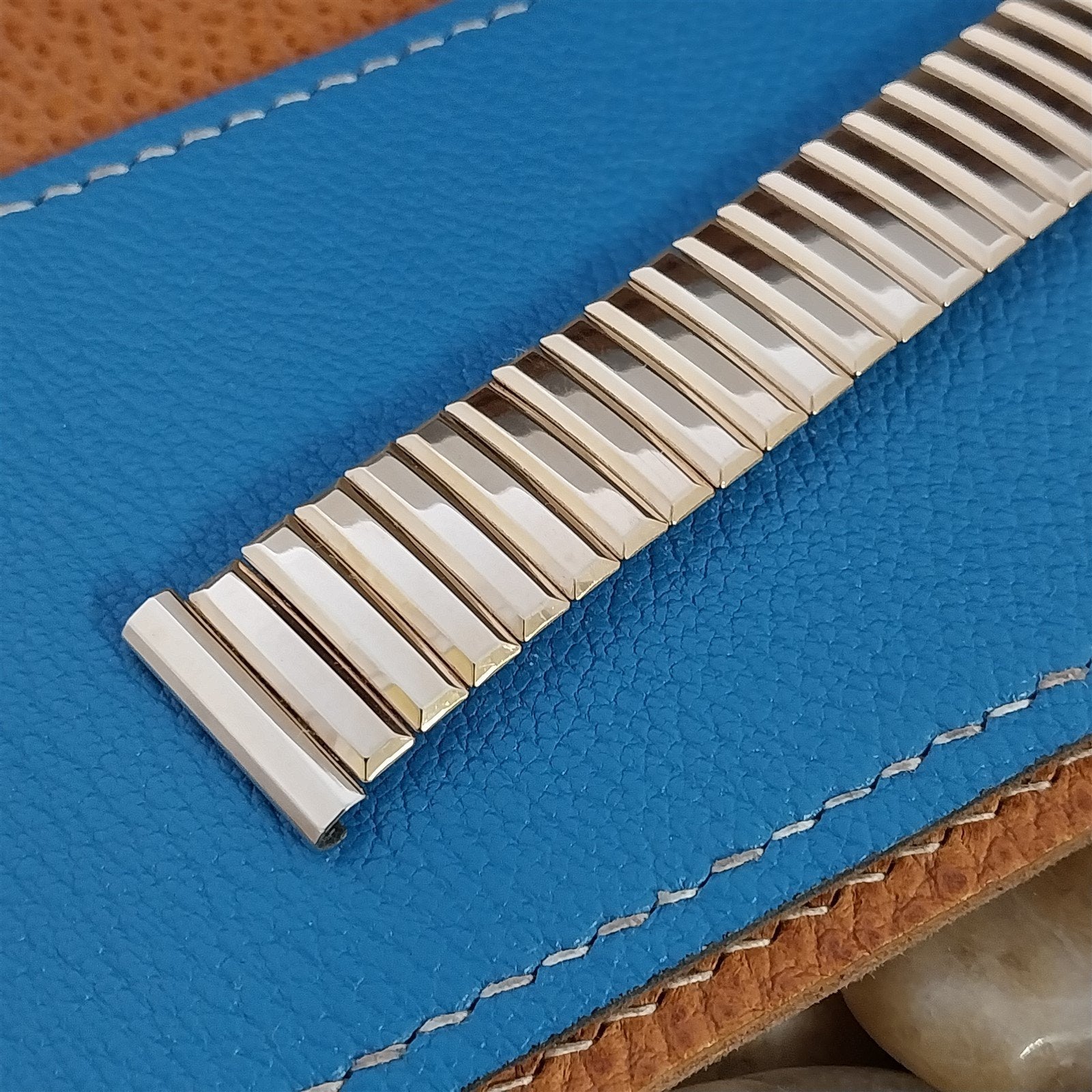 Kreisler USA Short 10k Yellow Gold-Filled Wide 1950s Vintage Watch Band nos