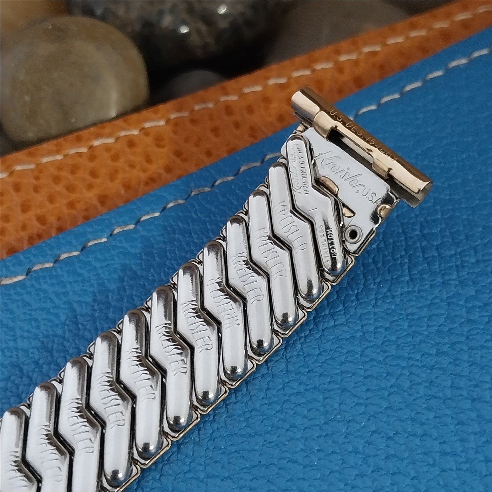 10K Gold-Filled Short Expansion Kreisler USA nos 1950s Vintage Watch Band