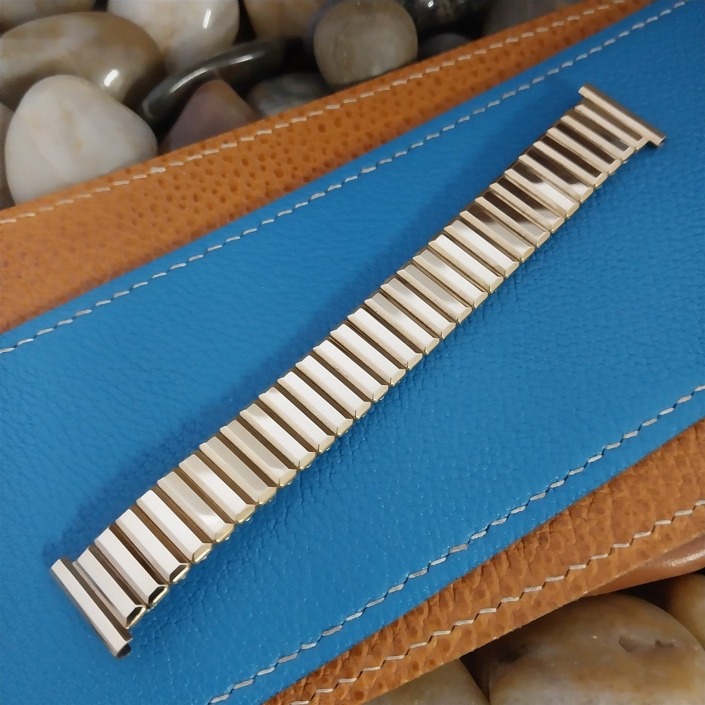 10K Gold-Filled Short Expansion Kreisler USA nos 1950s Vintage Watch Band