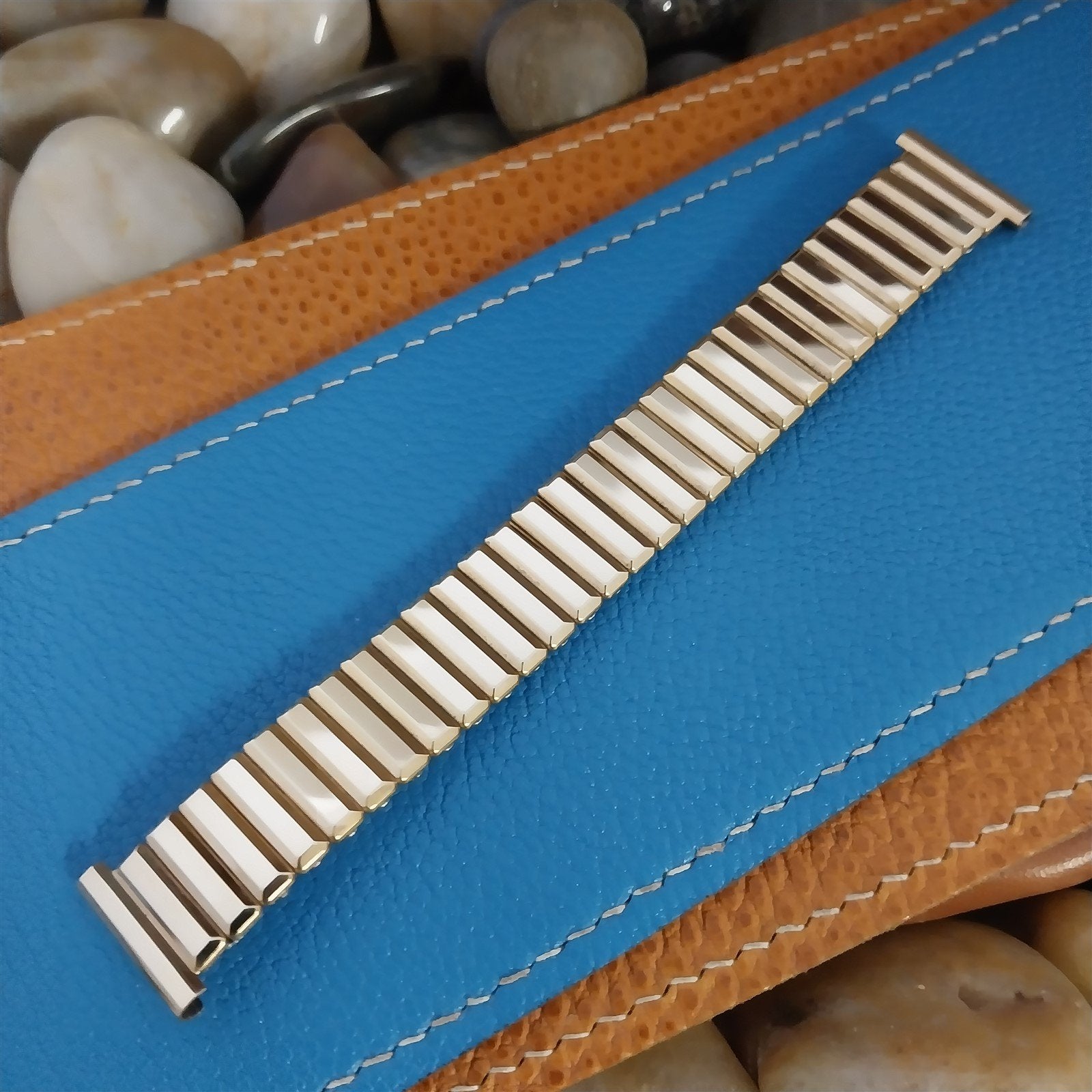 10K Gold-Filled Short Expansion Kreisler USA nos 1950s Vintage Watch Band