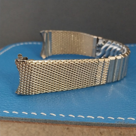 Unused 1960s 10K Gold-Filled Mesh 19mm Kreisler Classic Vintage Watch Band