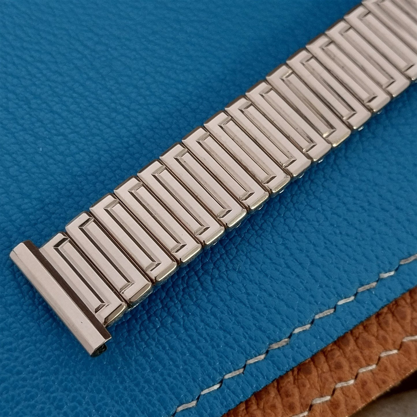 Vintage 1940s Long 12k Rose Gold Filled Kreisler USA Unused Expansion Watch Band