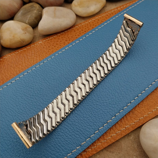 1940s Vintage 5/8" Short 14k Rose Gold Filled Kreisler Unused Classic Watch Band