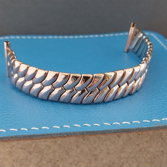 1940s 10k Rose Gold Filled Classique 19mm 18mm 16mm Unused Vintage Watch Band