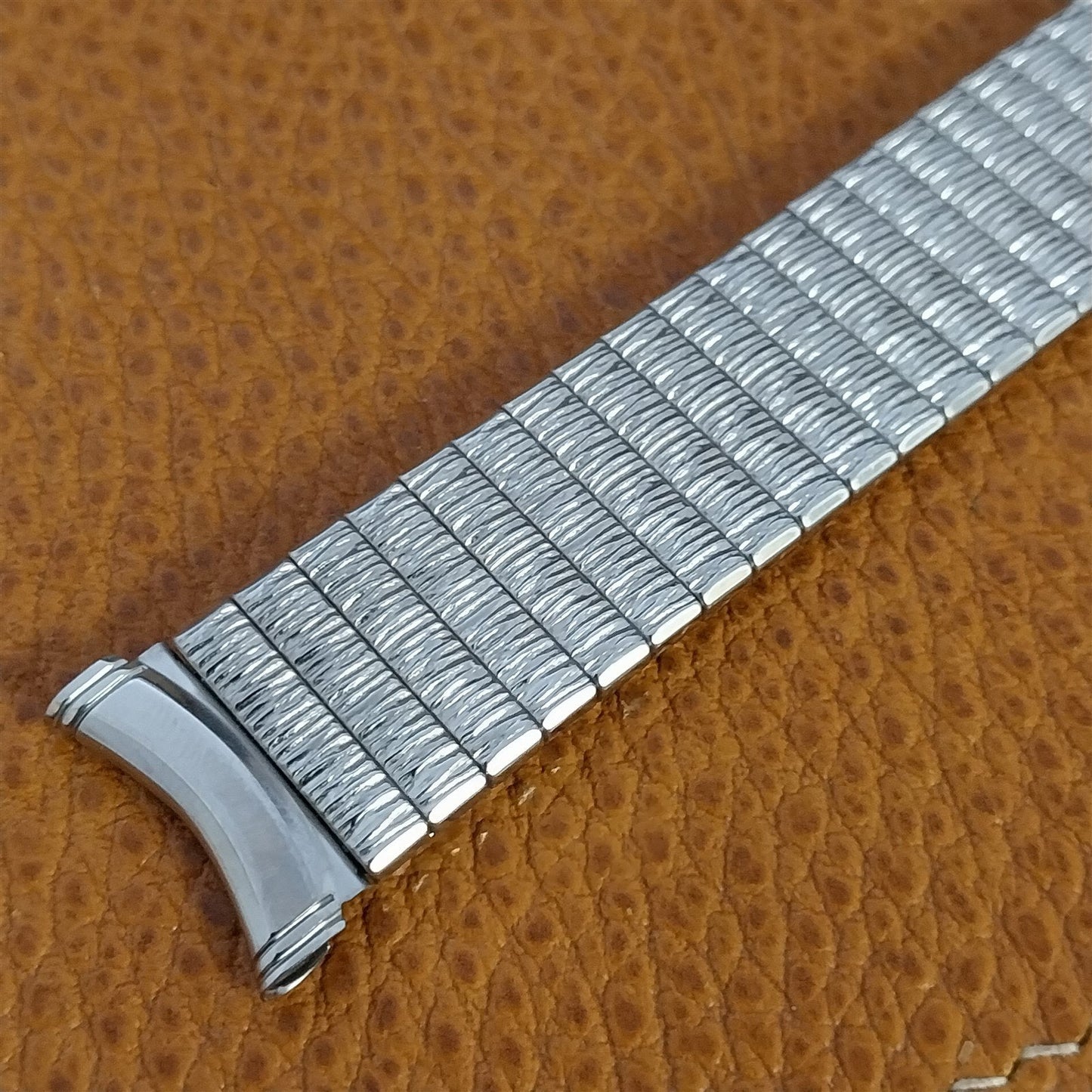 19mm 18mm Kreisler Stainless Steel Expansion Long Unused 60s Vintage Watch Band