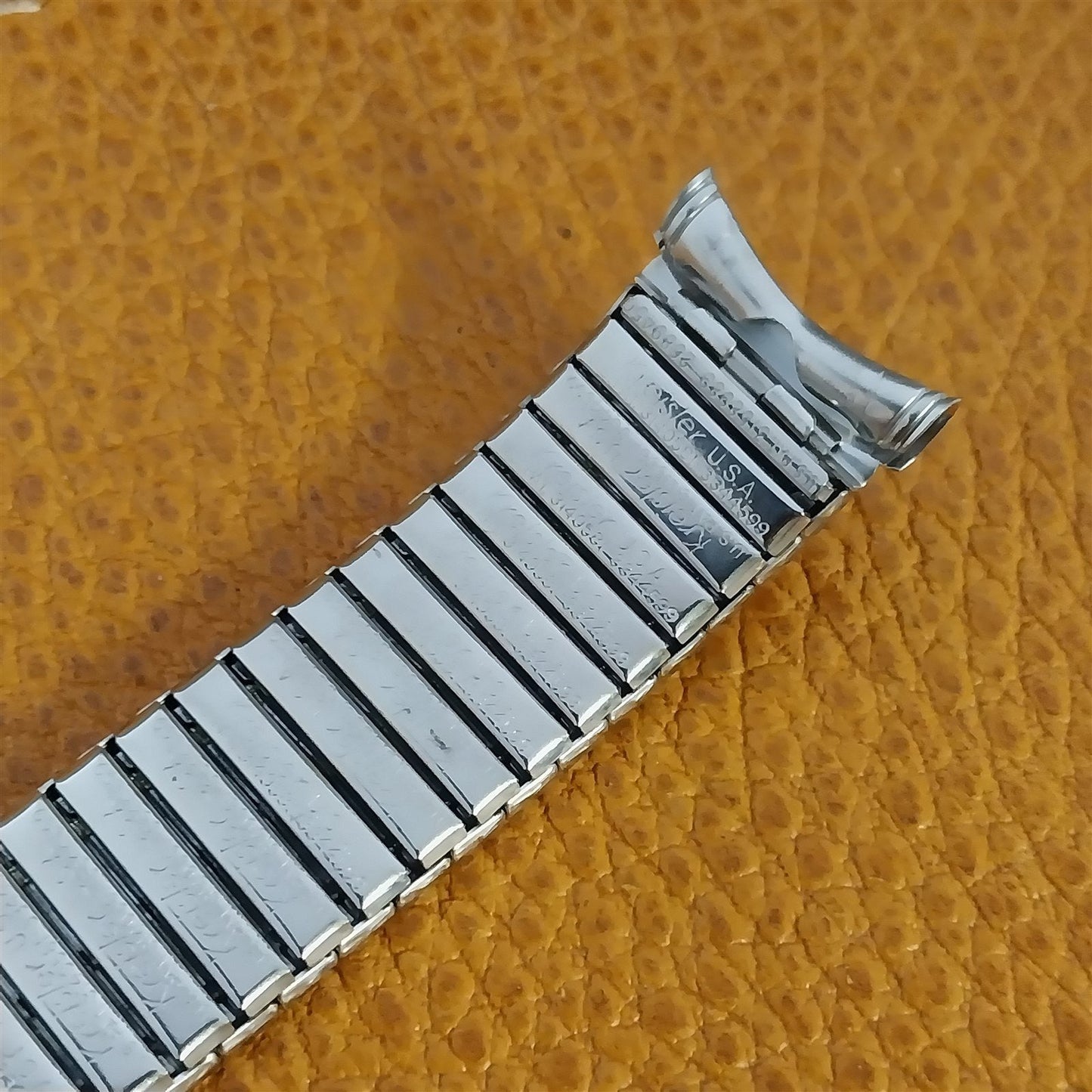 19mm 18mm Kreisler Stainless Steel Expansion Long Unused 60s Vintage Watch Band