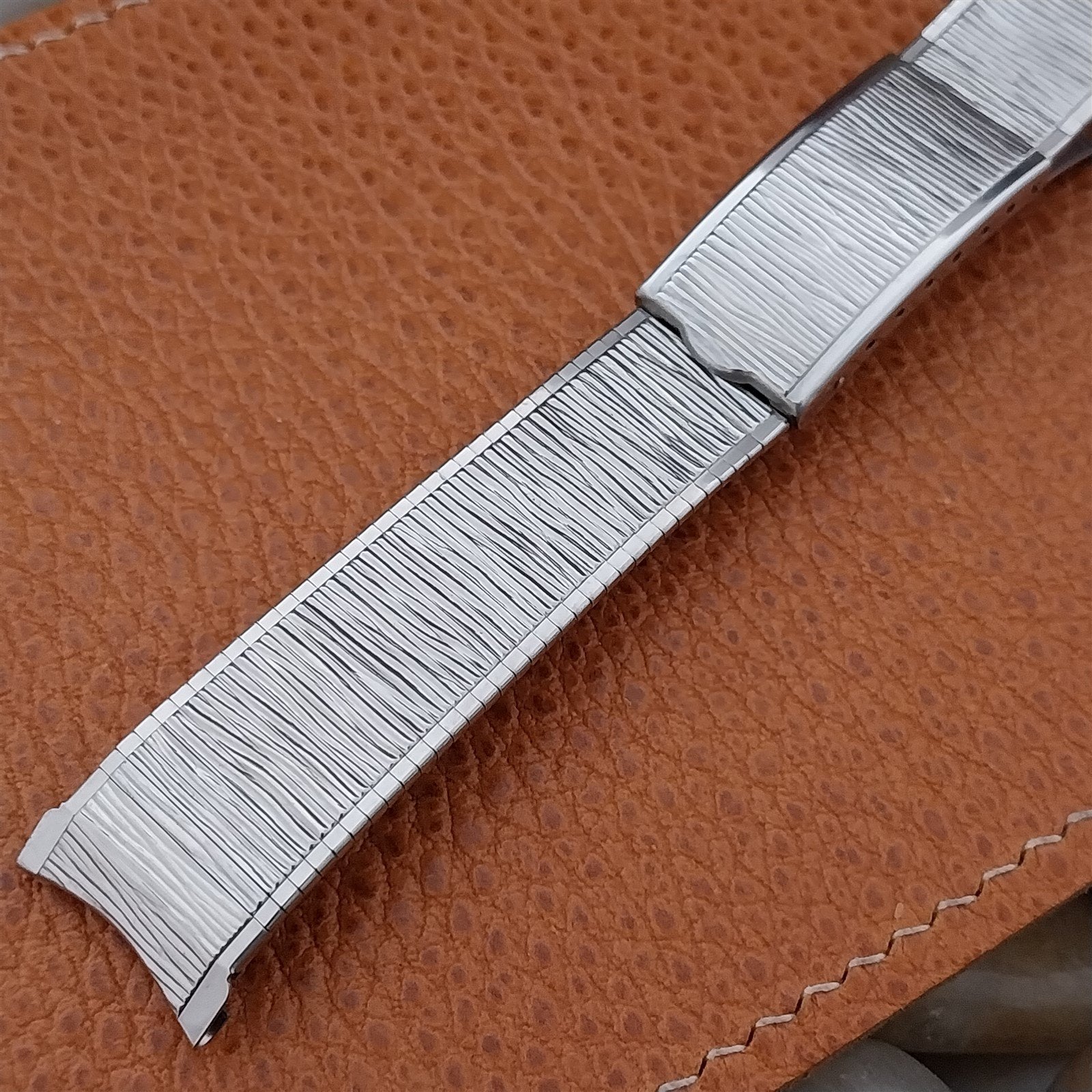 19mm 18mm Kreisler Classic Stainless Steel Unused NOS 1960s Vintage Watch Band