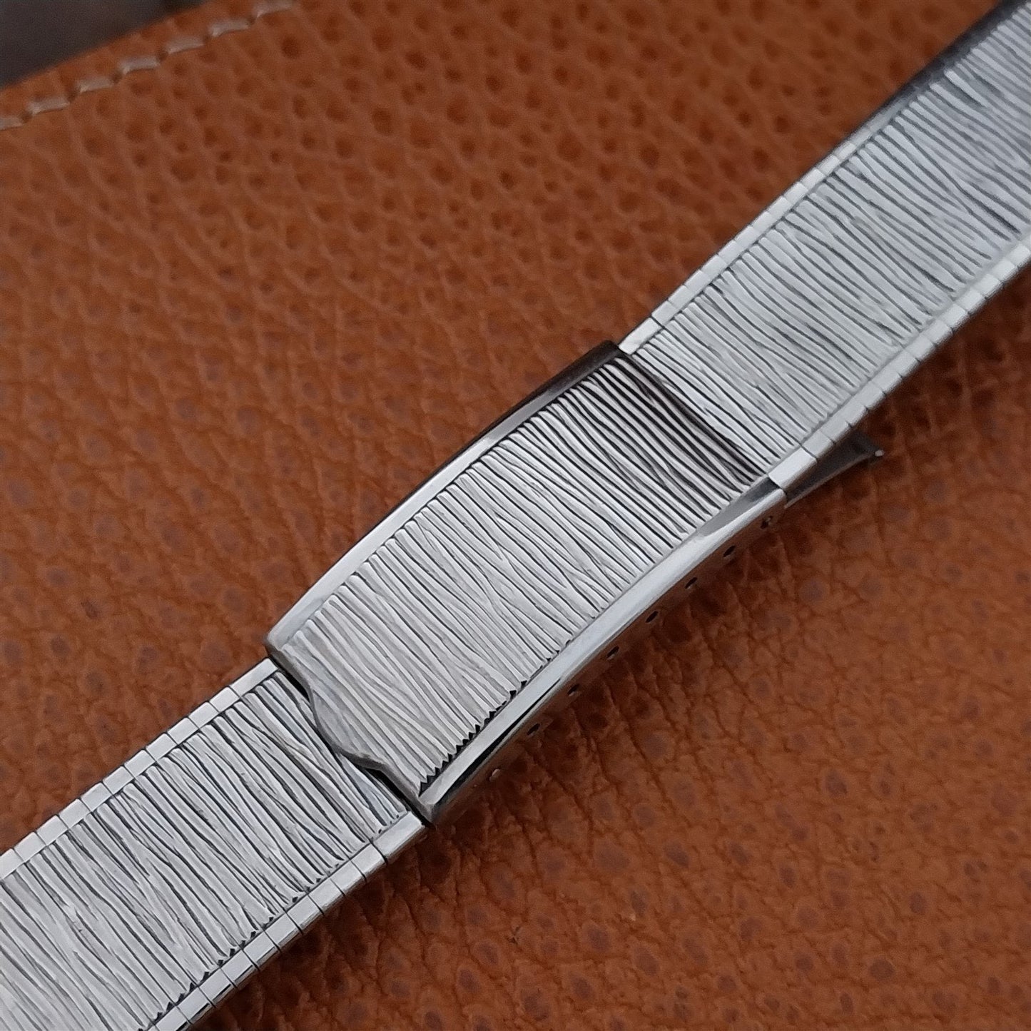 19mm 18mm Kreisler Classic Stainless Steel Unused NOS 1960s Vintage Watch Band