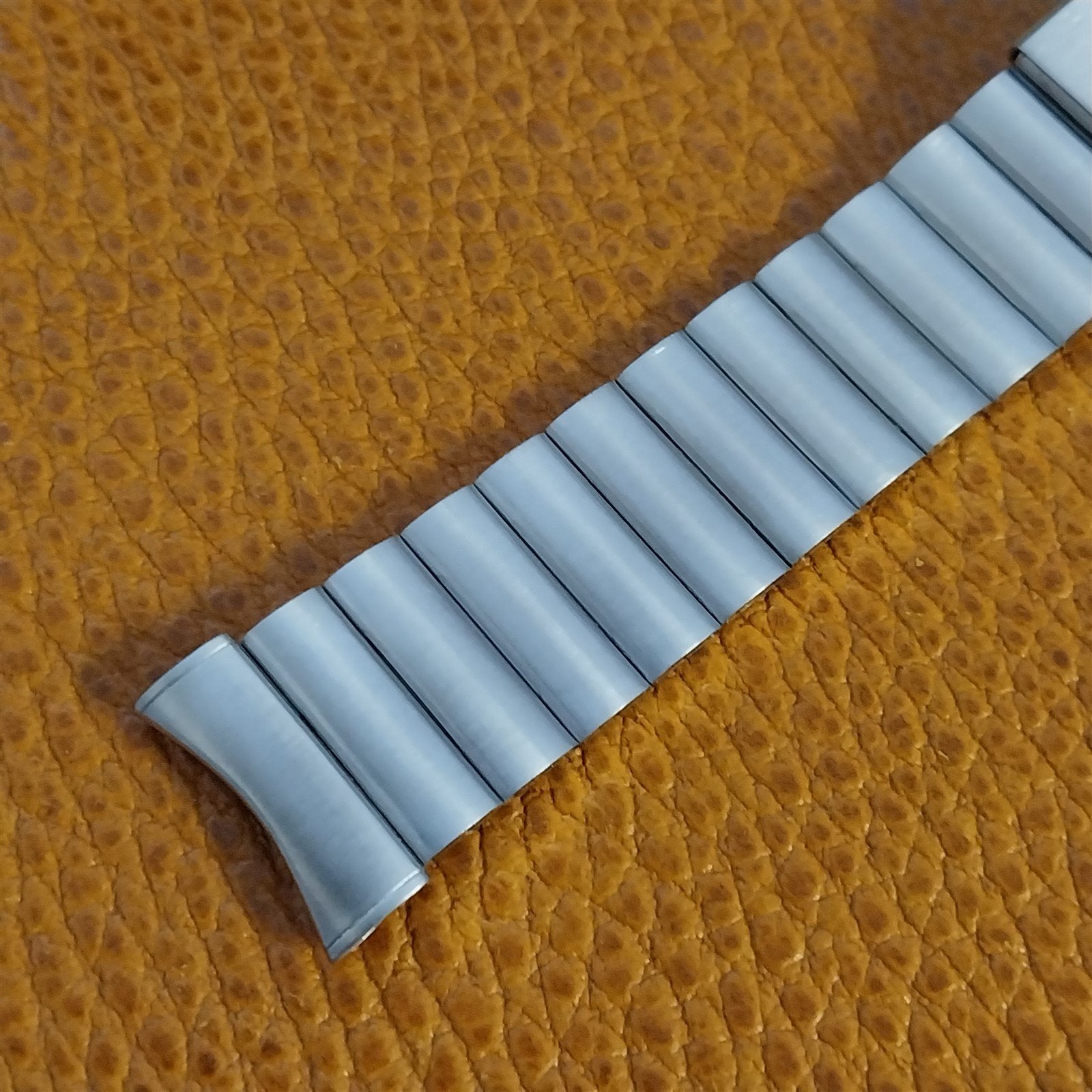 Vintage 19mm 18mm Stainless Steel Bar Link Kreisler Stelux Unused Watch Band