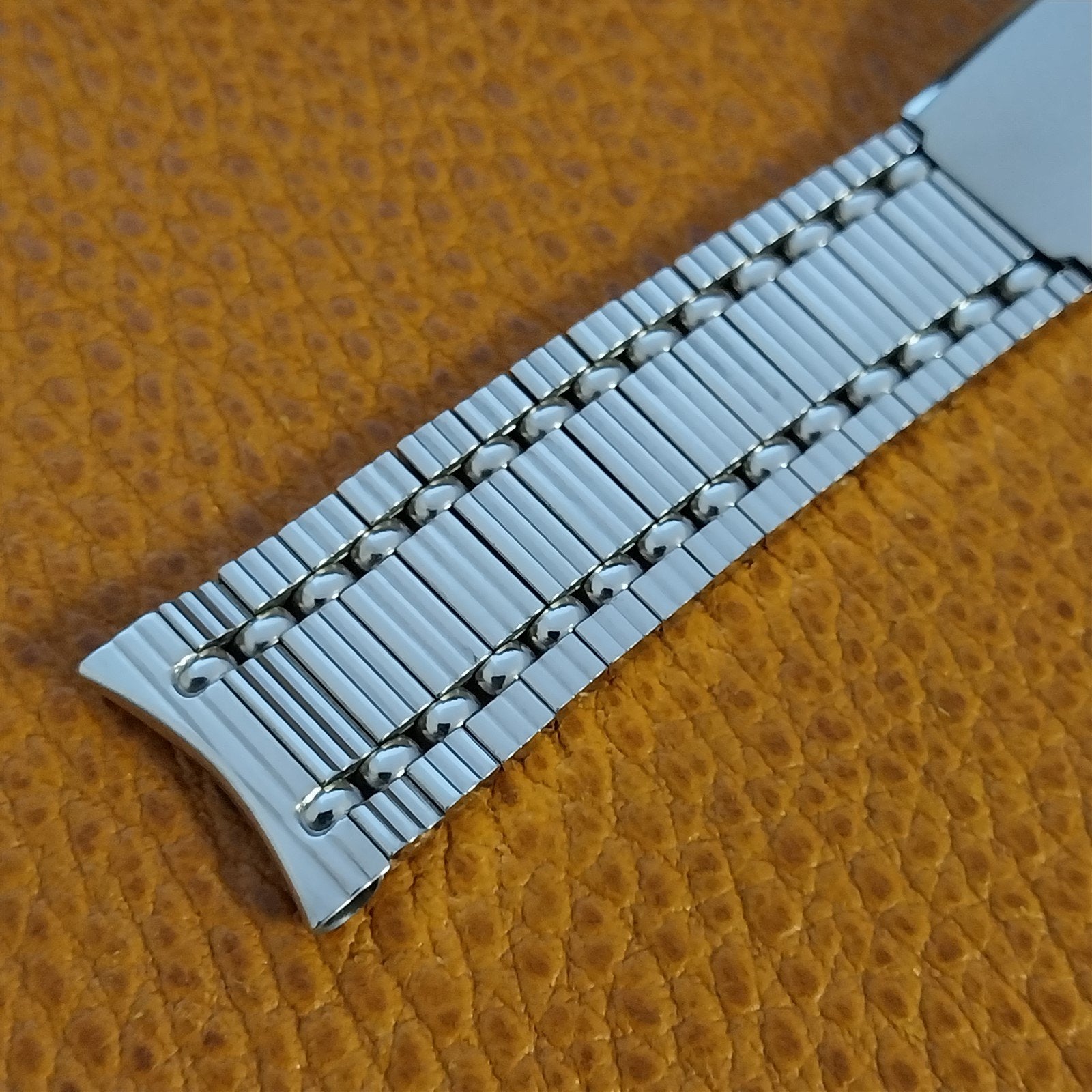 Vintage 19mm 18mm Stainless Steel Kreisler Stelux Unused Classic 60s Watch Band