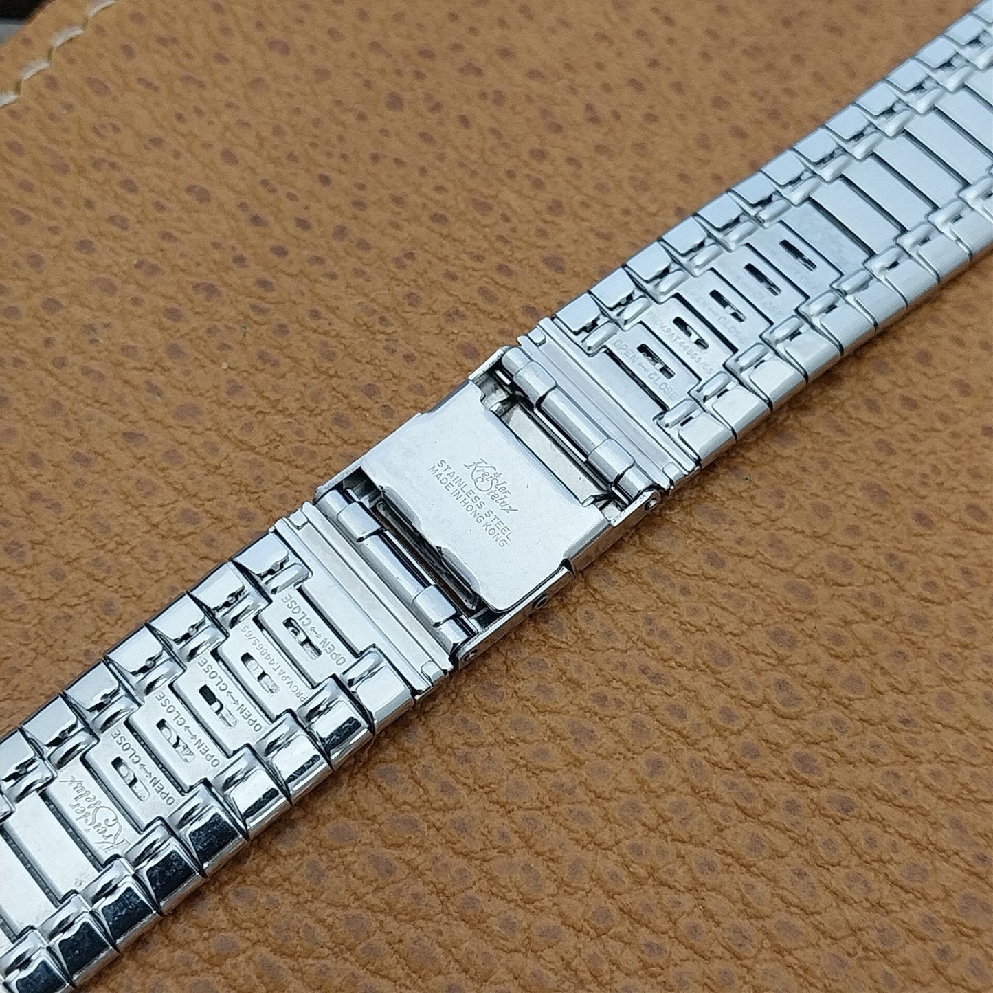 Stainless Steel Kreisler Stelux 17.2mm Unused 1960s-1970s Vintage Watch Band