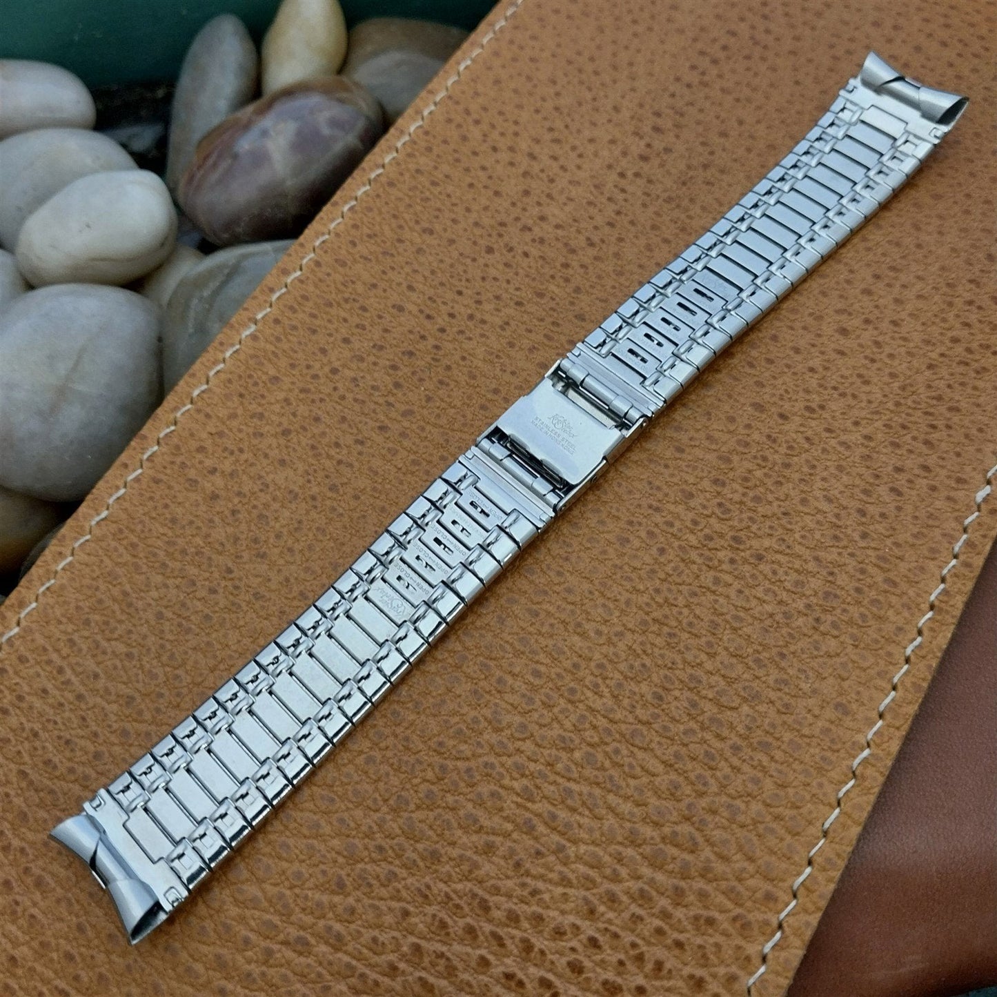 Stainless Steel Kreisler Stelux 17.2mm Unused 1960s-1970s Vintage Watch Band