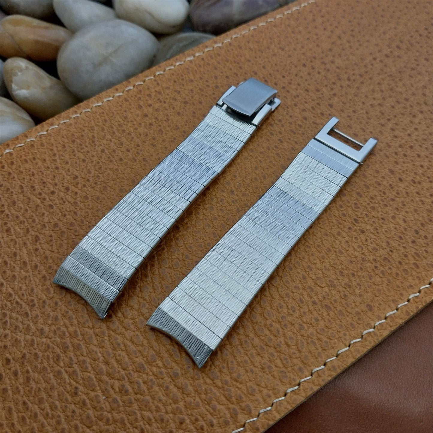 Stainless Steel Kreisler Stelux 17.2mm Unused 1960s-1970s Vintage Watch Band