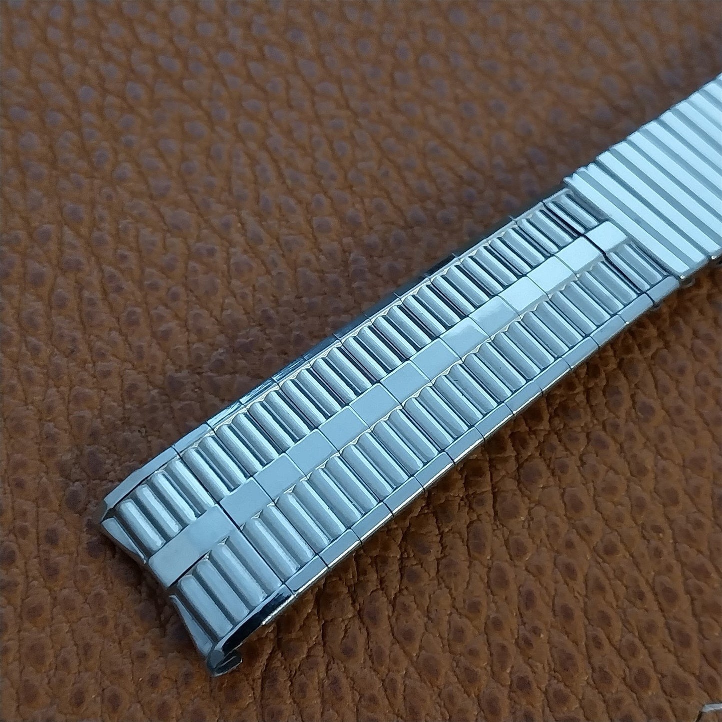 17.2mm Kestenmade USA Stainless Steel nos 1960s Vintage Watch Band