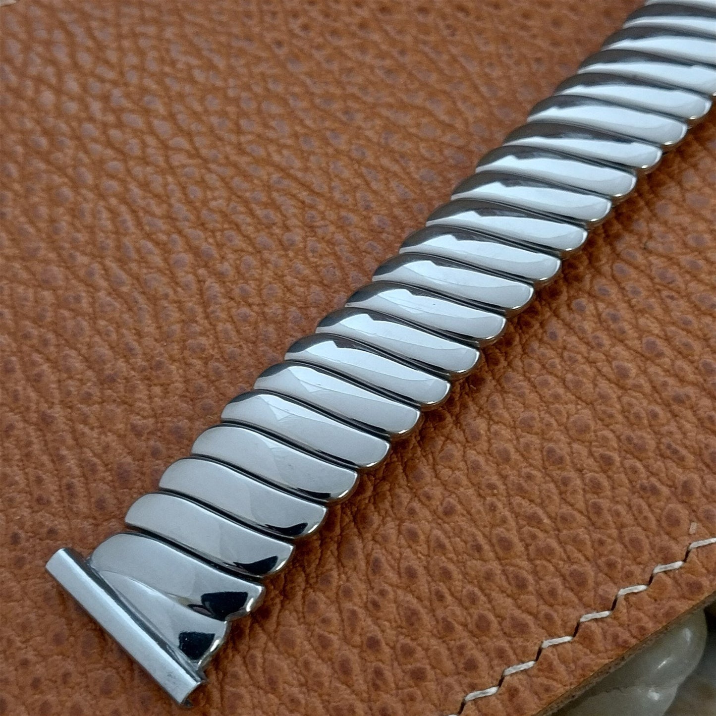 16mm 18mm 19mm 1940s Kestenmade Stainless Steel nos Unused Vintage Watch Band