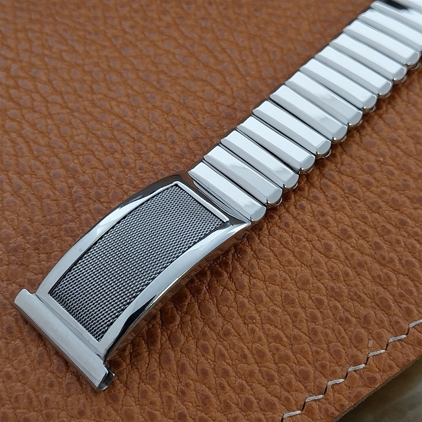 1950s Kestenmade USA Stainless Steel & Mesh Vintage Watch Band