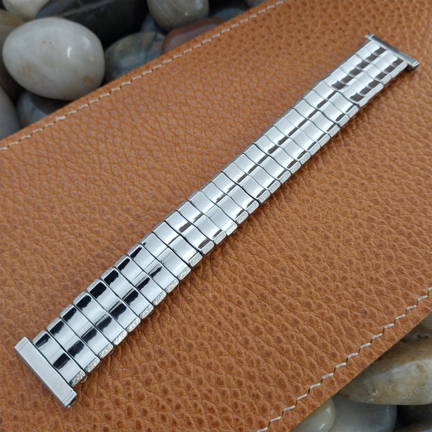 1950s Kestenmade USA Stainless Steel nos Vintage Watch Band 16mm 18mm 19mm