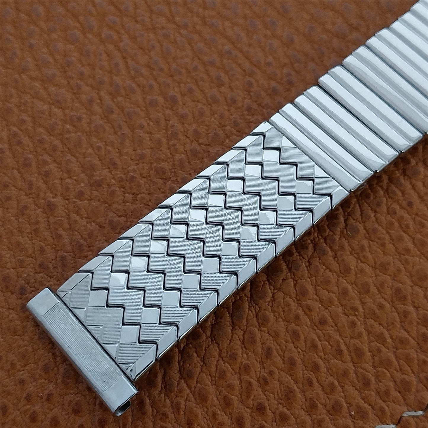 17mm 18mm 19mm 1950s Kestenmade USA Unused Stainless Steel Vintage Watch Band