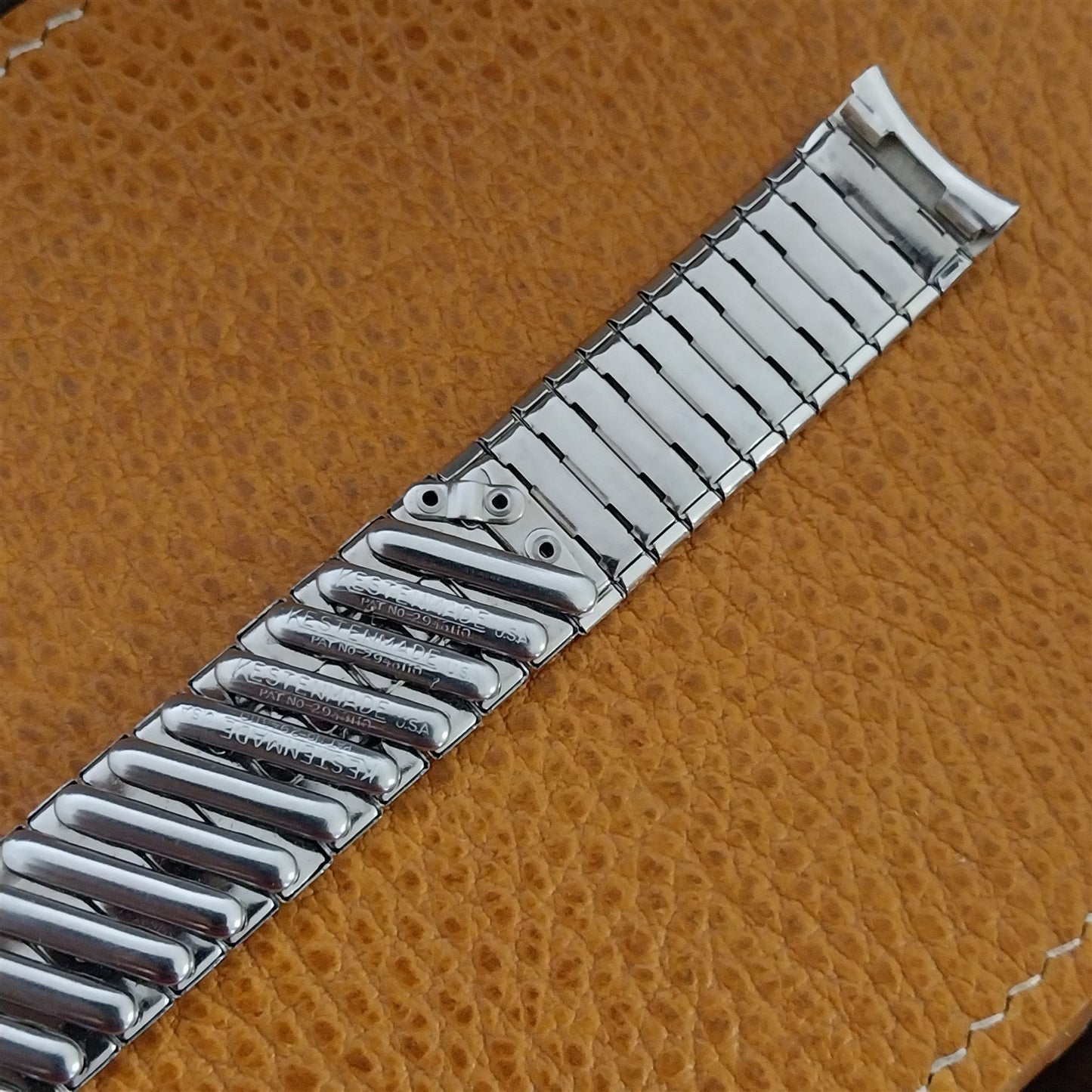 1950s Vintage 5/8" Kestenmade Stainless Steel Classic Stretch Unused Watch Band