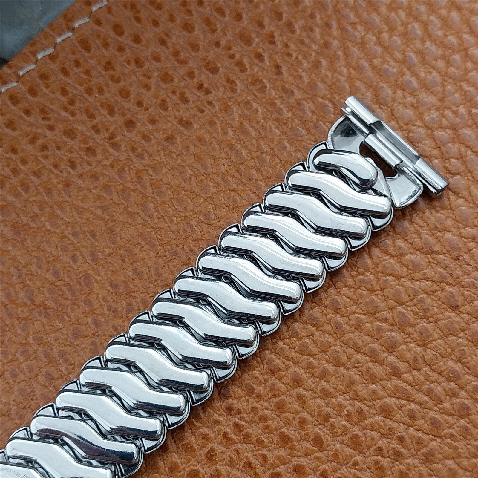 1950s Kestenmade Stainless Steel 19mm 18mm 16mm Unused Vintage Watch Band