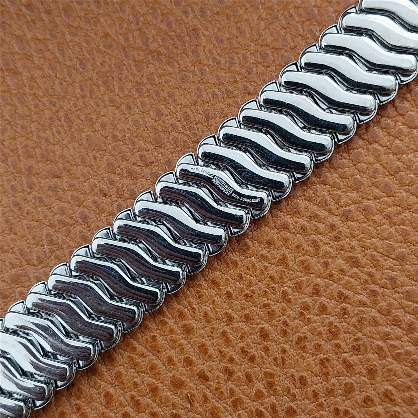 1950s Kestenmade Stainless Steel 19mm 18mm 16mm Unused Vintage Watch Band