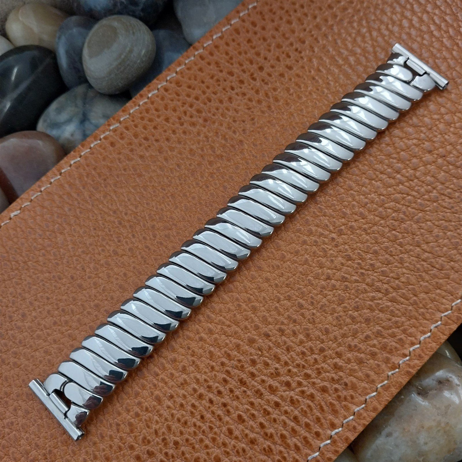 1950s Kestenmade Stainless Steel 19mm 18mm 16mm Unused Vintage Watch Band