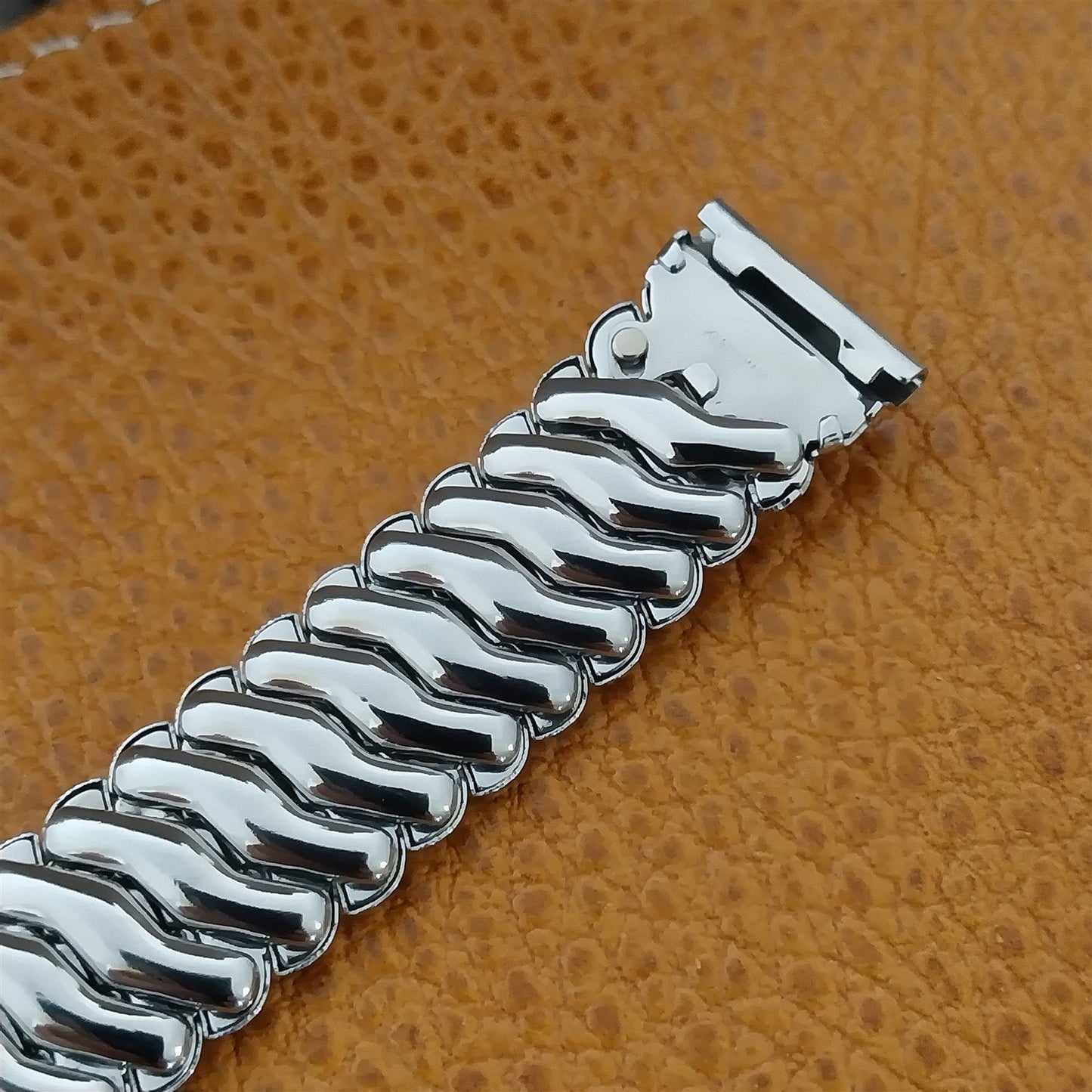 1940s Kestenmade USA Stainless Steel nos Vintage Watch Band 5/8" Walton