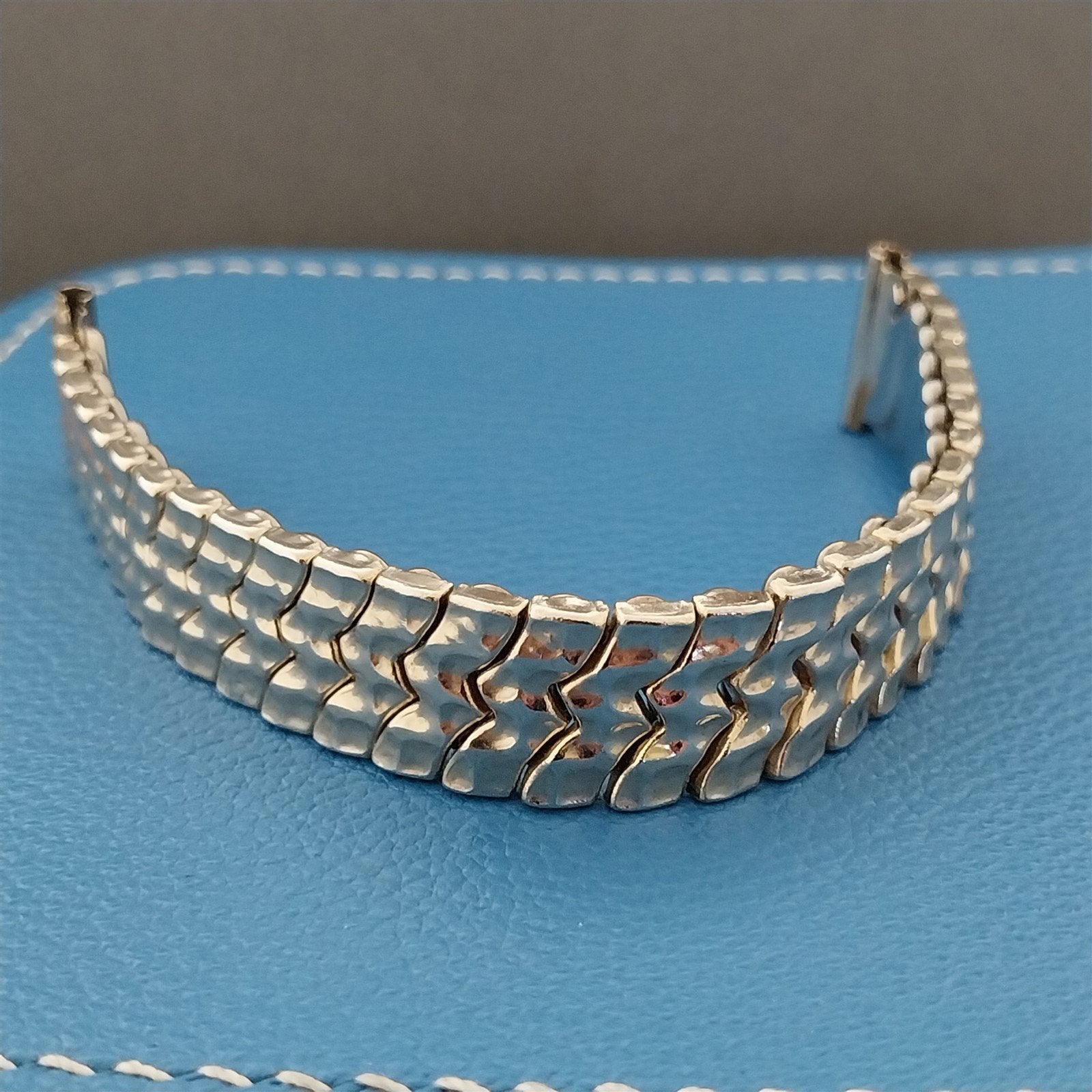 1940s 10k Gold Filled Jaekel USA Short Classic Unused Vintage Watch Band