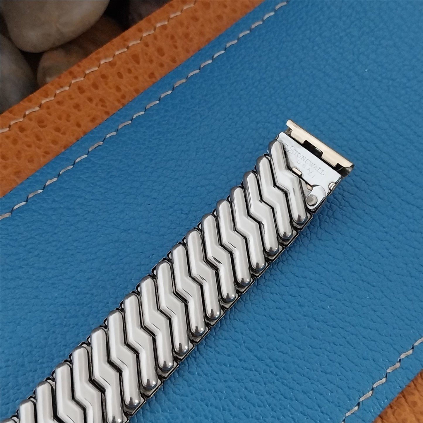 1940s Vintage 10k Gold Filled Stonewall Classic Stretch nos Unused Watch Band