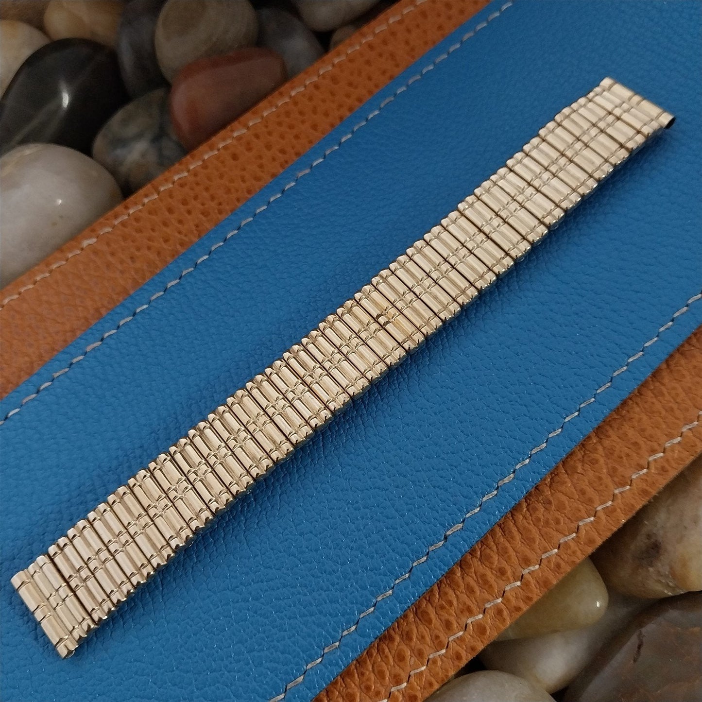 1940s Vintage 10k Gold Filled Stonewall Classic Stretch nos Unused Watch Band