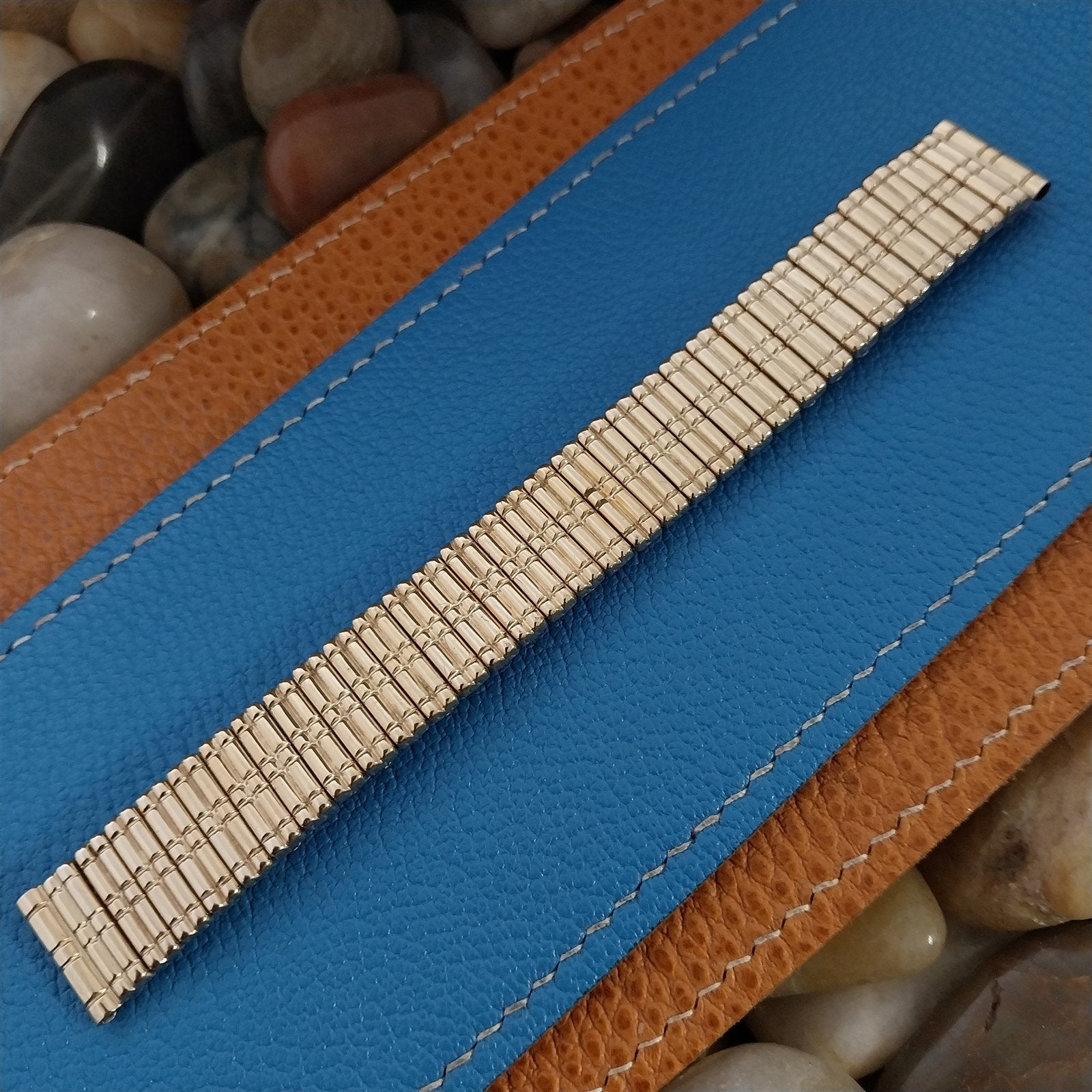 1940s Vintage 10k Gold Filled Stonewall Classic Stretch nos Unused Watch Band